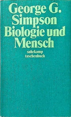 Bild des Verkufers fr Biologie und Mensch. zum Verkauf von Antiquariat Bookfarm