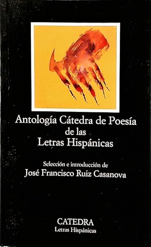 Imagen del vendedor de Antologa Ctedra de poesa de las Letras hispnicas. a la venta por Antiquariat Bookfarm