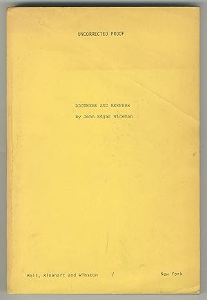 Bild des Verkufers fr Brothers and Keepers zum Verkauf von Between the Covers-Rare Books, Inc. ABAA