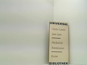 Image du vendeur pour Charles-Camille Saint-Saens: Musikalische Reminiszenzen mis en vente par Book Broker