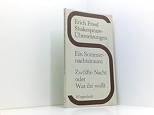 Imagen del vendedor de Ein Sommernachtstraum / Zwlfte Nacht oder Was ihr wollt a la venta por Book Broker