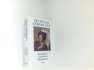 Bild des Verkufers fr Deutscher Liederschatz - Kinderlieder, Liebeslieder, Heimatlieder, zum Verkauf von Book Broker