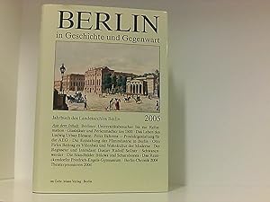 Bild des Verkufers fr Berlin in Geschichte und Gegenwart (Jahrbuch des Landesarchivs Berlin) zum Verkauf von Book Broker