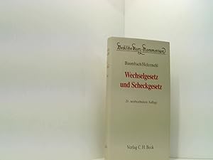 Wechselgesetz und Scheckgesetz. Mit Nebengesetzen und einer Einführung in das Wertpapierrecht