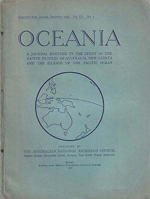 Immagine del venditore per MURINBATA KINSHIP AND TOTEMISM (In OCEANIA, Volume VII, No. 2, 1936) venduto da Jean-Louis Boglio Maritime Books