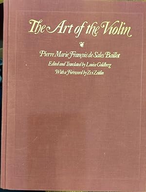 Image du vendeur pour The Art of the Violin (L'art Du Violon) mis en vente par The Book House, Inc.  - St. Louis