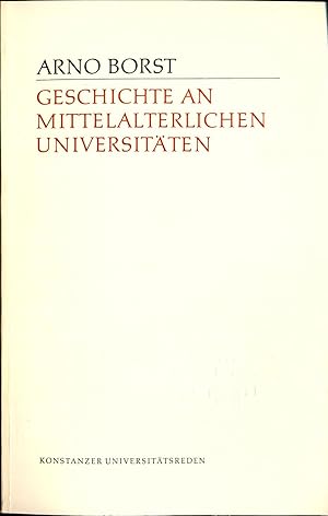 Geschichte an mittelalterlichen Universitäten