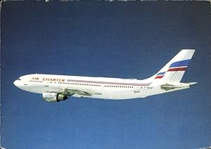Ansichtskarte / Postkarte Französisches Passagierflugzeug, Air Charter, Air France, Airbus A 300,...