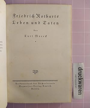 Bild des Verkufers fr Friedrich Rotbarts Leben und Taten. zum Verkauf von Druckwaren Antiquariat