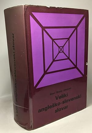 Veliki anglesko-slovenski slovar - The great english-slovene dictionary