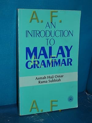 Seller image for An Introduction to Malay Grammar for sale by Antiquarische Fundgrube e.U.