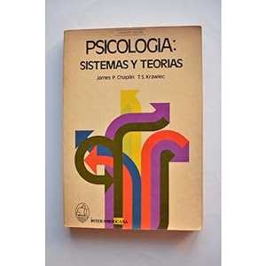 Seller image for Psicologa: sistemas y teoras for sale by LIBRERA SOLAR DEL BRUTO