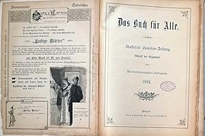 Das Buch für Alle. - Illustrirte Familien-Zeitung. Chronik der Gegenwart. 29. Jahrgang. 1894 (Hef...