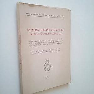 Imagen del vendedor de La estructura de la conducta. Estmulo, situacin y conciencia a la venta por MAUTALOS LIBRERA