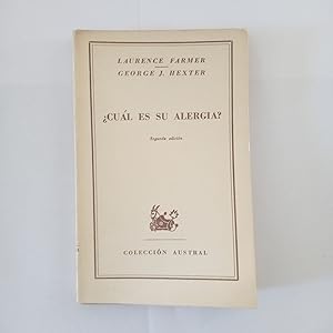 Imagen del vendedor de CUL ES SU ALERGIA? a la venta por LIBRERIA CLIO