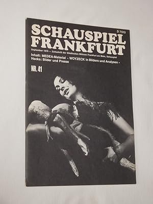 Schauspiel Frankfurt. Zeitschrift der Städtischen Bühnen Frankfurt am Main, Schauspiel. Nr. 41, S...