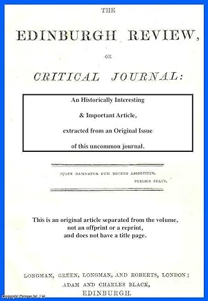 Seller image for Police of the Metropolis, Causes and Prevention of Crimes. An uncommon original article from the Edinburgh Review, 1828. for sale by Cosmo Books