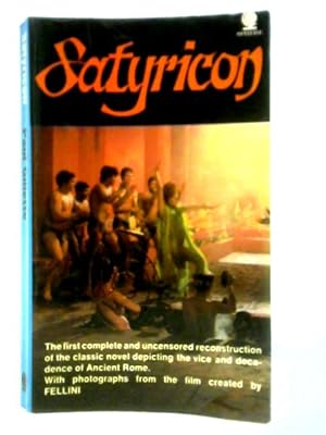 Bild des Verkufers fr Satyricon zum Verkauf von World of Rare Books