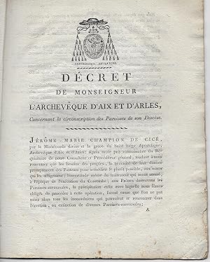 Seller image for Archevque d'Aix et d'Arles for sale by Librairie Seigneur