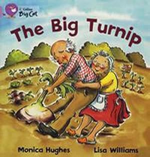 Bild des Verkufers fr The Big Turnip: The traditional story of The Enormous Turnip is retold through humorous illustrations. (Collins Big Cat): Band 00/Lilac zum Verkauf von WeBuyBooks