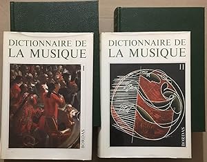 Dictionnaire de la musique (édition de 1970 en 2 tomes)