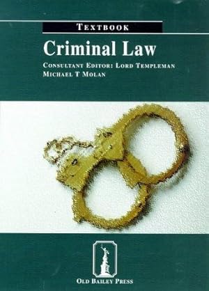 Bild des Verkufers fr Textbook (Criminal Law) zum Verkauf von WeBuyBooks