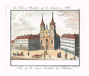Die Kirche zu Mariahülf, auf der Leimgrube, an Wien.