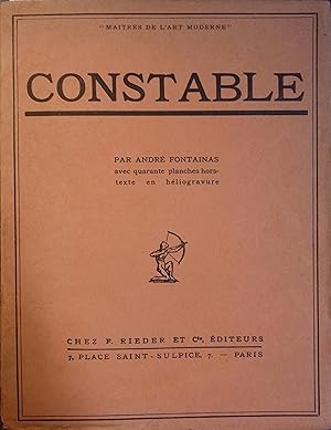 Image du vendeur pour Constable. mis en vente par Librairie Et Ctera (et caetera) - Sophie Rosire