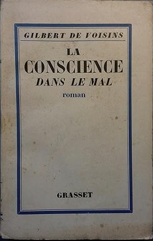 Imagen del vendedor de La conscience dans le mal. Vers 1930. a la venta por Librairie Et Ctera (et caetera) - Sophie Rosire