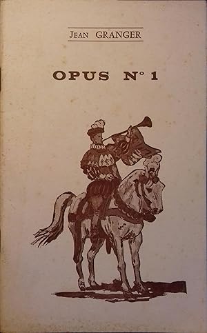 Image du vendeur pour Opus N 1. mis en vente par Librairie Et Ctera (et caetera) - Sophie Rosire