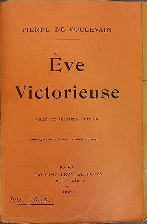 Eve victorieuse.