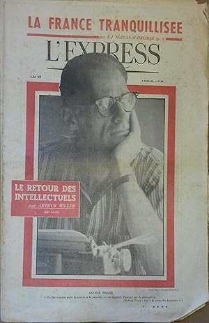 L'Express N° 508 du 9 mars 1961. Arthur Miller en couverture - La Chine et les autres par Françoi...