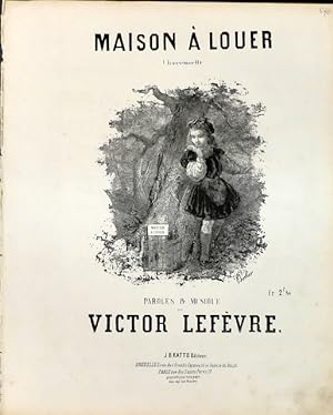 Seller image for Maison  louer. Chansonette. 5e dition for sale by Paul van Kuik Antiquarian Music