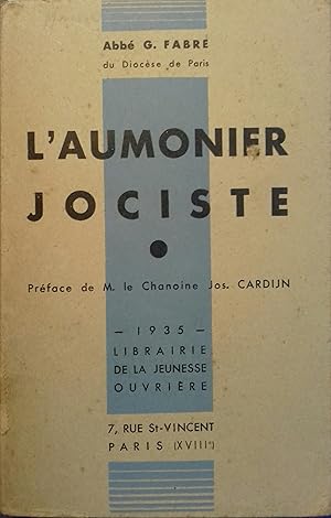 Seller image for L'aumnier jociste. for sale by Librairie Et Ctera (et caetera) - Sophie Rosire