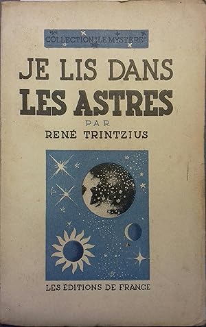 Seller image for Je lis dans les astres. for sale by Librairie Et Ctera (et caetera) - Sophie Rosire