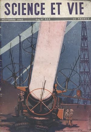Science et Vie N° 338. En couverture: le Radar de la Royal Air Force. Novembre 1945.