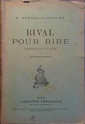 Imagen del vendedor de Rival pour rire. Comdie en 1 acte. Fib XIXe. a la venta por Librairie Et Ctera (et caetera) - Sophie Rosire