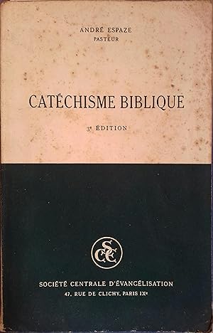 Cathéchisme biblique. Vers 1950.