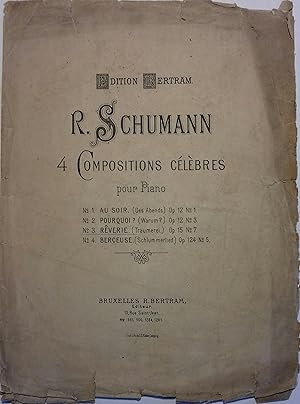 Rêverie. Träumerei. Op15. N° 7. Vers 1900.