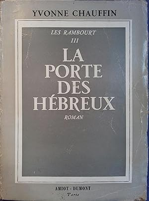 Seller image for Le combat de Jacob. (Les Rambourt-3) for sale by Librairie Et Ctera (et caetera) - Sophie Rosire