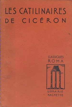 Immagine del venditore per Les catilinaires de Cicron prsentes par Guy Michaud. venduto da Librairie Et Ctera (et caetera) - Sophie Rosire