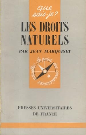 Image du vendeur pour Les droits naturels. mis en vente par Librairie Et Ctera (et caetera) - Sophie Rosire