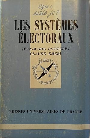Image du vendeur pour Les systmes lectoraux. mis en vente par Librairie Et Ctera (et caetera) - Sophie Rosire