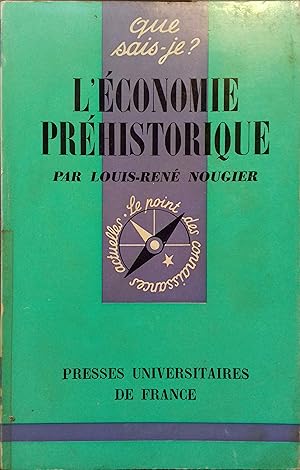 Seller image for L'conomie prhistorique. for sale by Librairie Et Ctera (et caetera) - Sophie Rosire