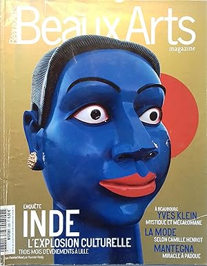 Immagine del venditore per Beaux Arts Magazine N 268. L'Inde, l'explosion culturelle, Yves Klein, La mode, Mantegna Octobre 2006. venduto da Librairie Et Ctera (et caetera) - Sophie Rosire