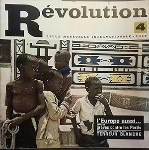 Révolution N° 4. Revue mensuelle internationale. Décembre 1963.