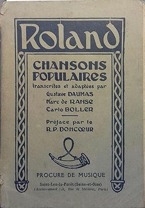 Seller image for Roland. Chansons populaires. Vers 1950. for sale by Librairie Et Ctera (et caetera) - Sophie Rosire