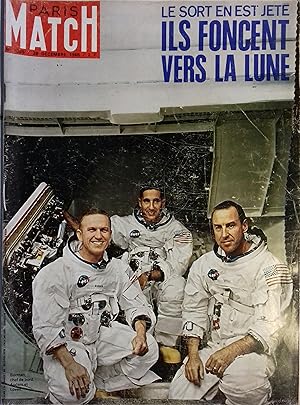 Paris Match N° 1025 : Apollo 8. 20 décembre 1968.