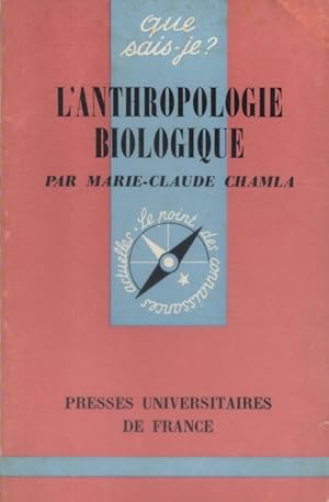 Image du vendeur pour L'anthropologie biologique. mis en vente par Librairie Et Ctera (et caetera) - Sophie Rosire