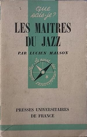 Les maîtres du jazz.